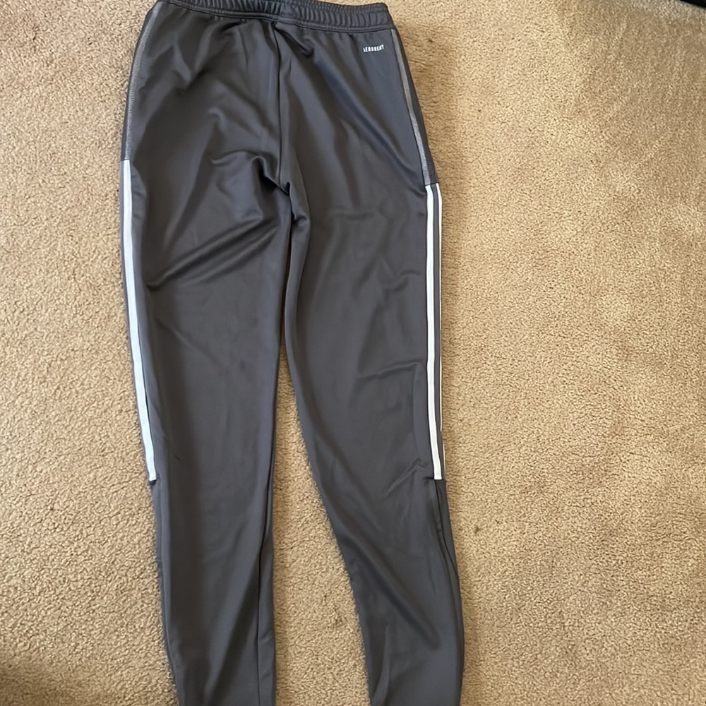Adidas joggers size 14/15 boys , Grey